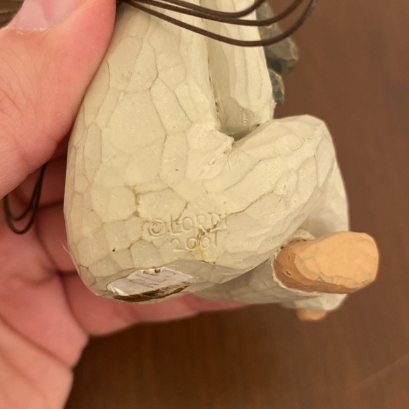 2001 Willow Tree Angel Boy with Puppy - Picture 3 of 4